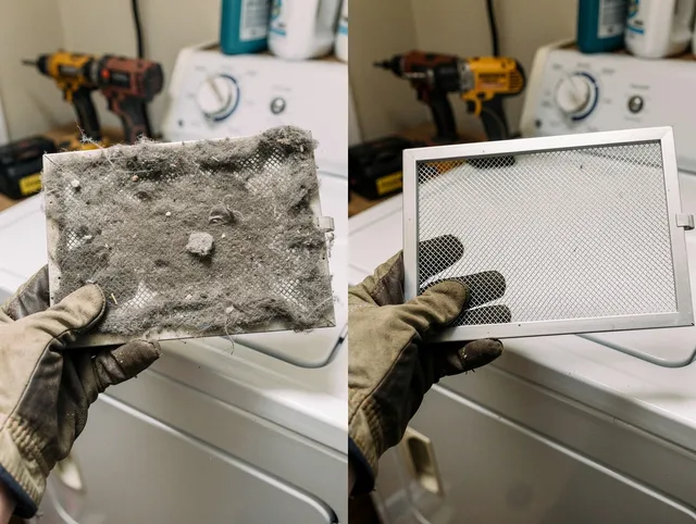 Professional lint trap cleaning by Winter Haven Dryer Vent Cleaning in Winter Haven