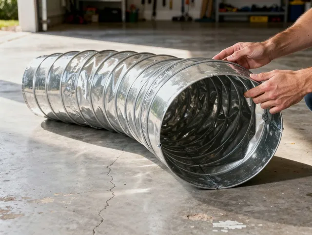 Winter Haven Dryer Vent Cleaning specialist using advanced equipment for thorough duct cleaning in Winter Haven